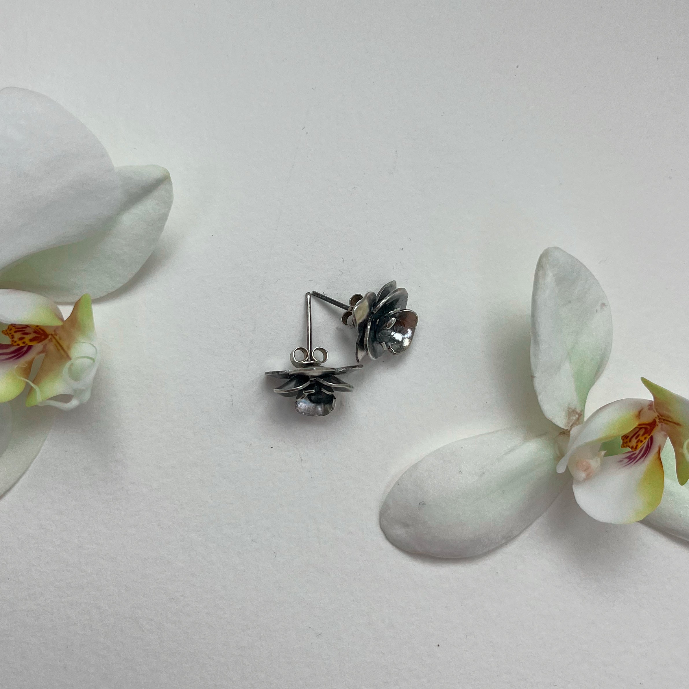 Pendientes Orquidea