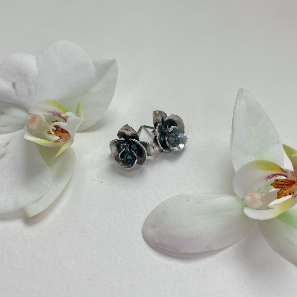 Pendientes Orquidea