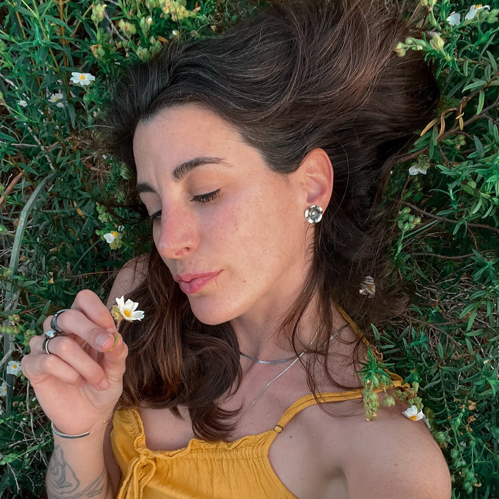 Pendientes Flor de Jara